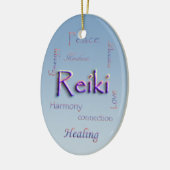 Reiki Oval Ornament (Links)