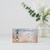 Reiki personnel ou carte de visite (Debout devant)