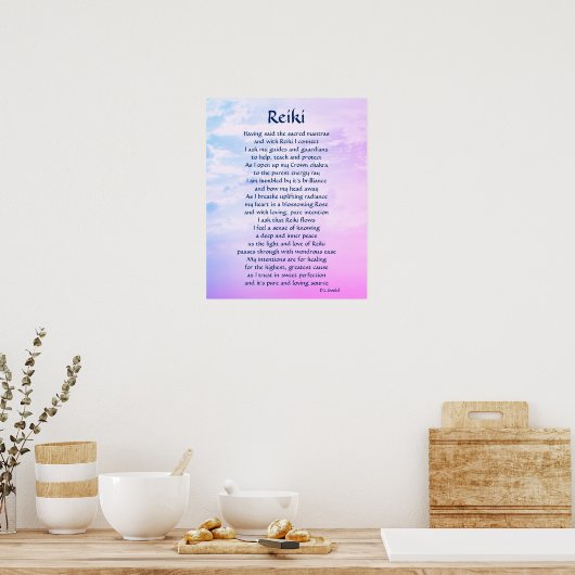 Reiki Poster (Keuken)
