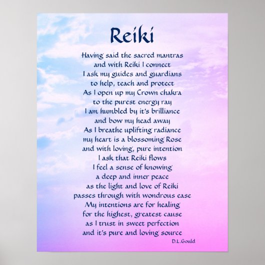 Reiki Poster (Voorkant)