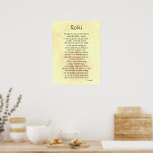 Reiki Poster (Keuken)