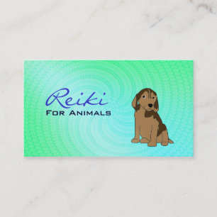 Reiki pour des cartes de visite d'animaux