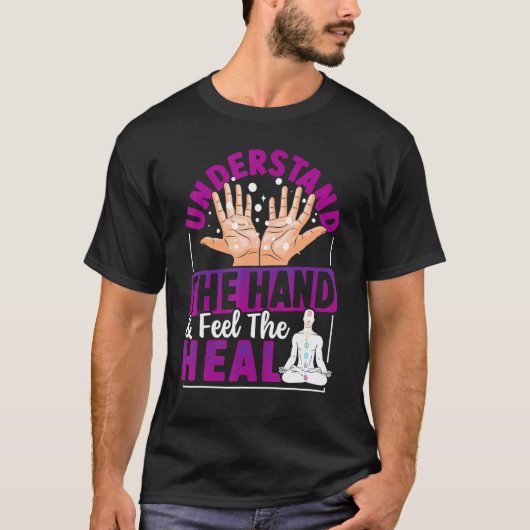 Reiki Practitioner for an Energy Healer T-shirt (Voorkant)