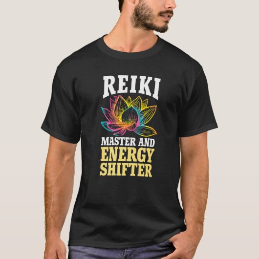 Reiki Practitioner Healer Reiki Master and Energy T-shirt (Voorkant)