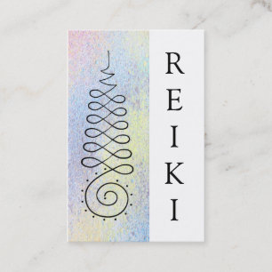 *~* Reiki Practitioner of Master Sacred Geometry Visitekaartje