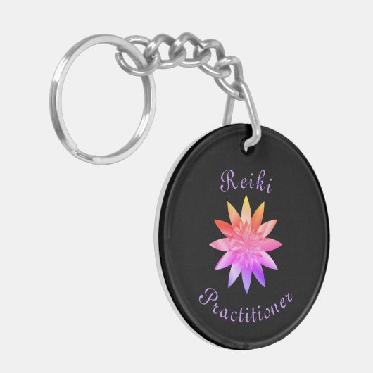 Reiki Practitioner Sleutelhanger (Voorkant Links)
