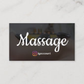 Reiki Practitioners Wellness Professionals Massage Visitekaartje (Achterkant)