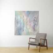 Reiki Principes Rainbow Mandala-ontwerp Wandkleed (In Situ (horizontaal))