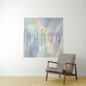 Reiki Principes Rainbow Mandala-ontwerp Wandkleed (In Situ (horizontaal))