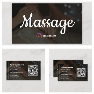 Reiki Reflexologen Wellness Massage Therapeuten Visitekaartje