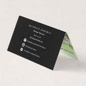 Reiki Spa Yoga W/Benoeming & Verwijzing Visitekaartjes (Achterkant)