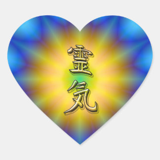 Reiki Symbol Hart Sticker