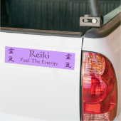 Reiki symbool voel de energie bumpersticker (Op Truck)
