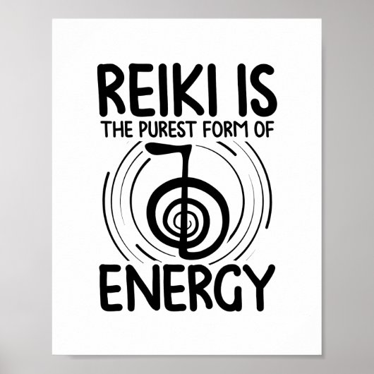 Reiki Therapist Poster (Voorkant)