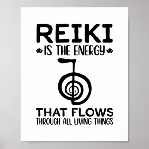 Reiki Therapist Quotes   Reiki Master Healing Gift Poster