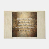 REIKI Usui Principles + uw ruggengraat. en ideeën Deurmat (Voorkant)