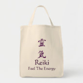 Reiki voelt de energie tote bag (Voorkant)