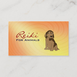 Reiki voor Visitekaartjes van dieren