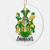 Reilly Family Crest Keramisch Ornament (Links)