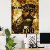 Reimaginé Lord Kitchener veut vous poster (Bureau à domicile)
