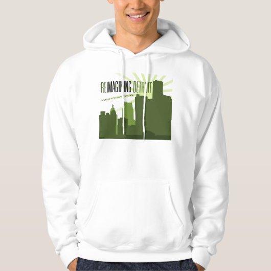 Reimagining Detroit Hoodie (Voorkant)