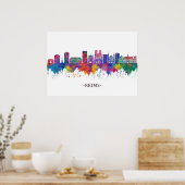 Reims France Skyline Poster (Keuken)