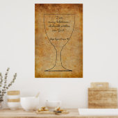 Réincarnation Affirmation Spirituelle Poster d'Art (Cuisine)