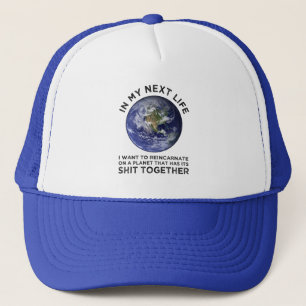 Reïncarneren op een planeet die zijn stront bij el trucker pet