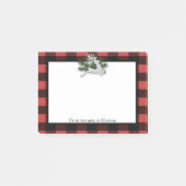 Reindebufferplaat op maat post-it® notes (Voorkant)