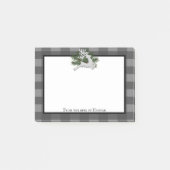 Reindebufferplaat op maat post-it® notes (Voorkant)