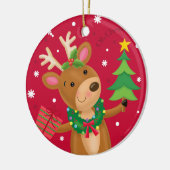 Reindedarklaar Keramisch Ornament (Links)