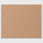 Reindedarrestanten Kinder moderne Kerstmis Cadeaupapier (Vlak)