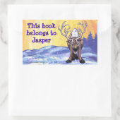 Reindedarserij Rechthoekige Sticker (Tas)