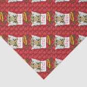 Reindeer Angel is het seizoen van de Vegan Tissuepapier (Detail)