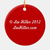 Reindeer Angel Prettige feestdagen Ornament (Achterkant)