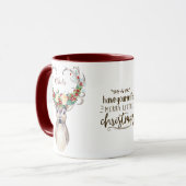 Reindeer Christmas Mug (Devant gauche)