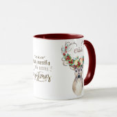 Reindeer Christmas Mug (Devant droit)