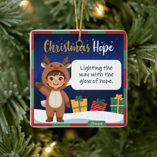 Reindeer Christmas Ornament (Boom)