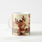 “Reindeer Cookie Magic Mug” Koffiemok (Voorkant links)