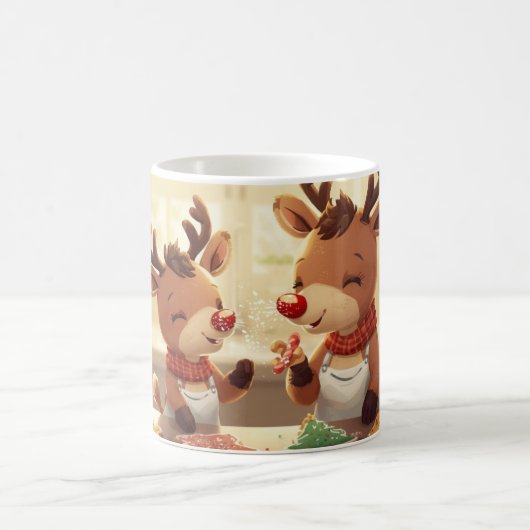“Reindeer Cookie Magic Mug” Koffiemok (Center)