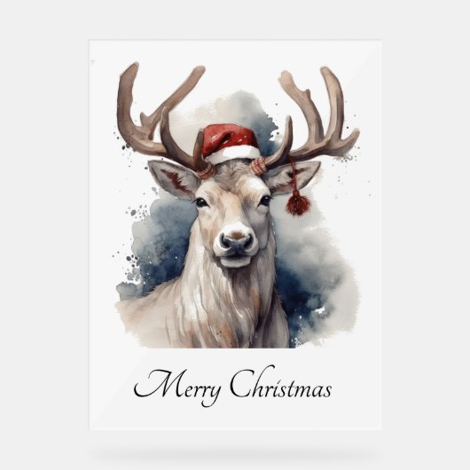 Reindeer de Noël, personnalisable (Recto)