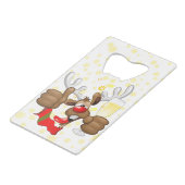 Reindeer Drunk Funny Caractère de Noël (Dos Angle)