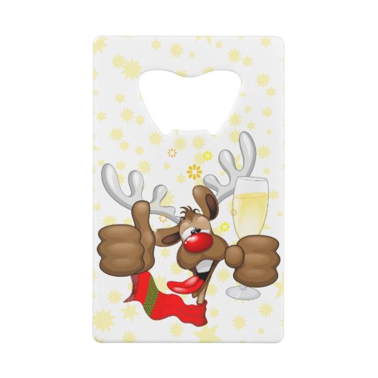 Reindeer Drunk Funny Caractère de Noël (Dos)