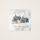 Reindeer, Forêt, Éclairage à cordes Bokeh (Devant)