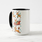 Reindeer Games – Christmas Cartoon Mug (Devant gauche)