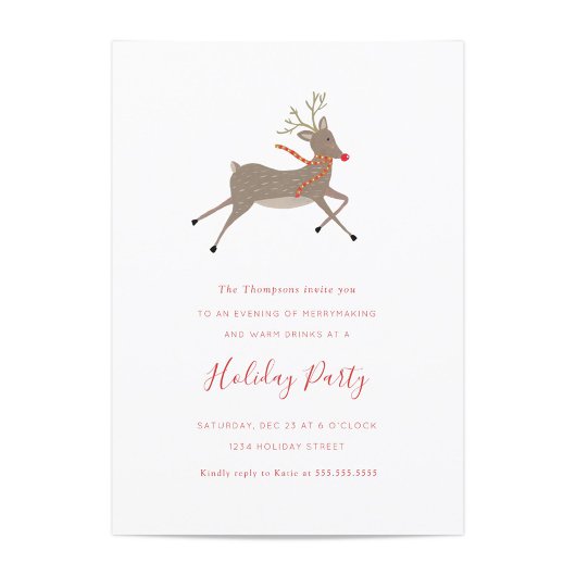 Reindeer Games Fête Invitations