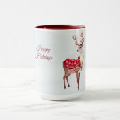 Reindeer Holiday Mug (Centre)