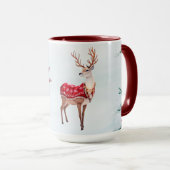 Reindeer Holiday Mug (Devant droit)