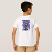 Reindeer Holiday T-shirt (Achterkant volledig)