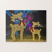 Reindeer Lights Puzzle (Horizontal)